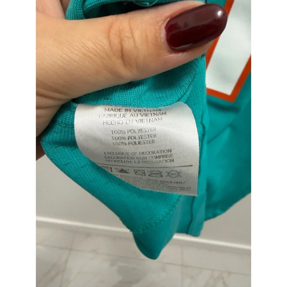 Nike Miami Dolphins Tua Tagovailoa Jersey Aqua Womens Large NFL On Field #1